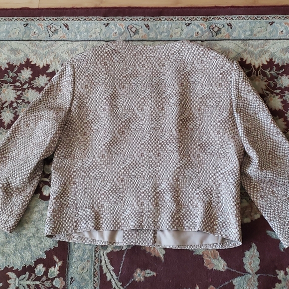 Lafayette 148 New York cropped blazer size 10 - Picture 5 of 8